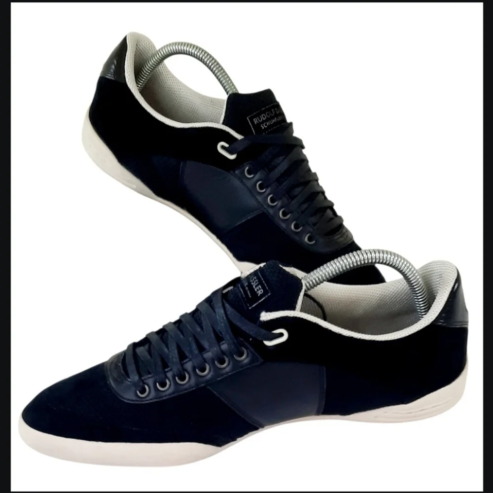 ntage Puma Rudolf Dassler Wellengang low-top sneakers. Mens Size 8